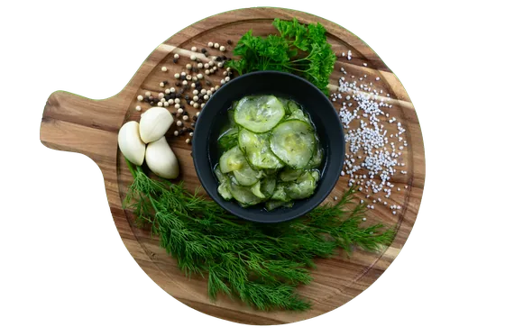 Garten-Gurkensalat von Kropp Feinkost